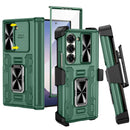 Galaxy Z Fold 7 Case with Stand, 360°Ring Magnetic Kickstand