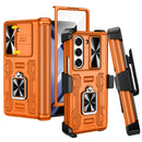 Galaxy Z Fold 7 Case with Stand, 360°Ring Magnetic Kickstand