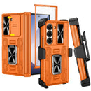 Galaxy Z Fold 7 Case with Stand, 360°Ring Magnetic Kickstand