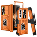 Galaxy Z Fold 7 Case with Stand, 360°Ring Magnetic Kickstand