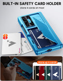 Galaxy Z Fold 7 Case RFID Wallet with Cards Holder