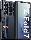 Galaxy Z Fold 7 Case RFID Wallet with Cards Holder