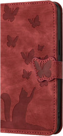 iPhone 16 Pro Max Butterfly Wallet Leather Case