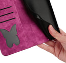 iPhone 16 Pro Max Butterfly Wallet Leather Case