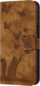 iPhone 16 Pro Max Butterfly Wallet Leather Case