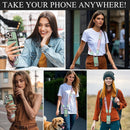 Wallet Case for Iphone 16 Pro, RFID Blocking PU Leather Crossbody Phone Purse with Card Holder