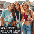 Wallet Case for Iphone 16 Pro, RFID Blocking PU Leather Crossbody Phone Purse with Card Holder