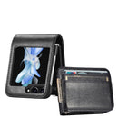 Wallet Case for Samsung Galaxy Z Flip 6 with Card Holder, Business Style Premium PU Leather Purse