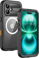 Waterproof Case for iPhone 16 Plus with MagSafe & Full Protection