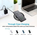 Wireless Charger Pad 15w Fast Cordless Charging Mat phone17 Pixel 10 Pro