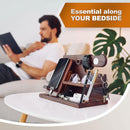 Wood Phone Docking Station for Men - Desk or Nightstand Organizer