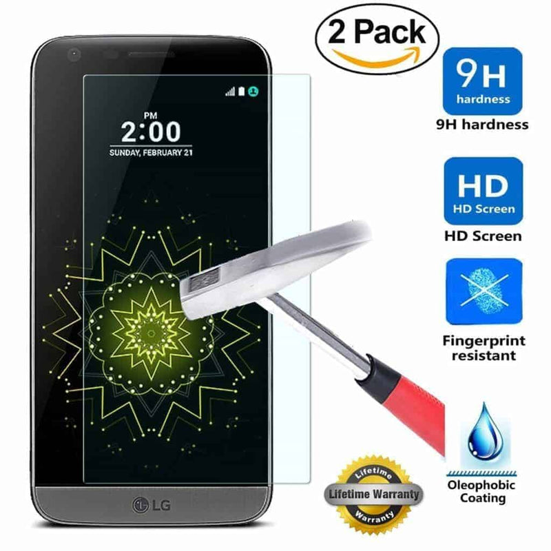 2 Pack - LG G5 Screen Protector - (Clear) Gorilla Cases - Gorilla Cases