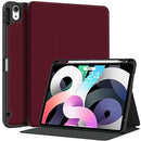 iPad Air 5 Case / ipad Air 4 case Pencil Holder Slim Lightweight Soft TPU Back Cover