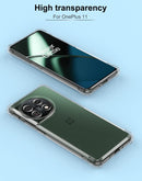 OnePlus 11 Phone Case Clear Scratch Resistant Reinforced Corners Protective Case