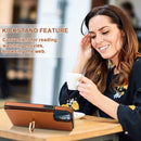 iPhone 13 Pro Max Case Wallet Card Holder, 360°Rotation 6.7 Inch Brown