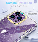 iPhone 14 Pro Case Slim Shockproof Body Protective Case Dazzling Glitters