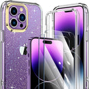 iPhone 14 Pro Case Slim Shockproof Body Protective Case Dazzling Glitters