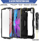 iPad Pro 12.9 Case 2020 with Screen Protector | iPad Pro 12.9 Shockproof Rugged Protective Case