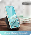 Google Pixel 7 Case Slim Full - Body Stylish Protective Case Built - in Screen Protector Ocean