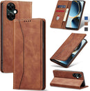 OnePlus 11 5G Leather Magnetic Folio Cover Protective Phone Case Black