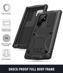 Galaxy S22 Ultra Aluminum Metal Gorilla Case With Kickstand