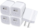 USB Charger Wall Plug, Fast Charging Outlet AC Power Adapter Block