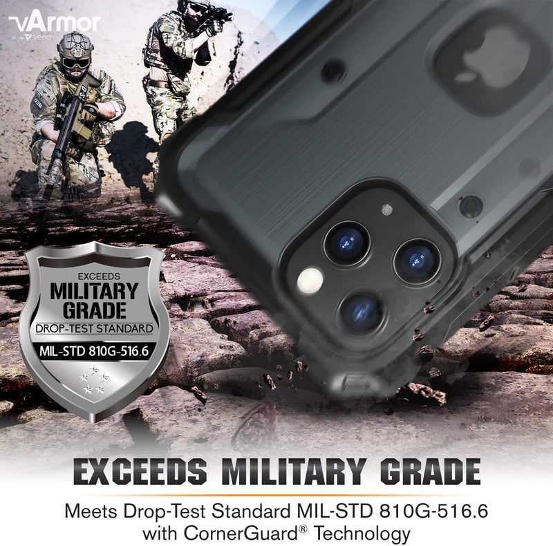 Apple iPhone 12 Pro Max Military Grade Belt Clip Case with Kickstand - Gorilla Cases