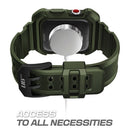 Apple Watch 3/2/1 Case (42mm) Rugged Protective Cover with Straps