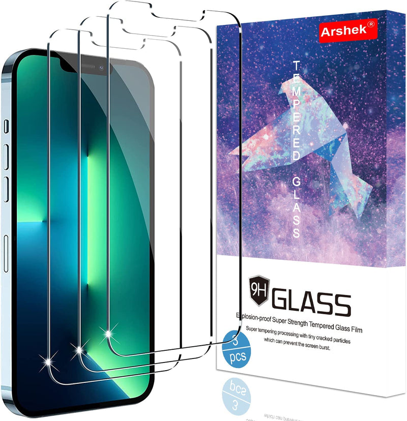 Arshek Glass Screen Protector Samsung Galaxy S22 5G, 9H Clear, Case - Gorilla Cases