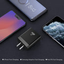 Black 4 Port USB Wall Charger USB Fast Charge