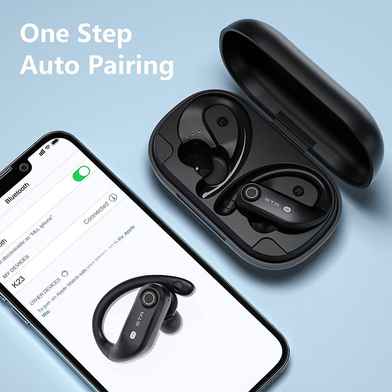 Bluetooth Headphones with 2200mAh Wireless Charging Case - Gorilla Cases