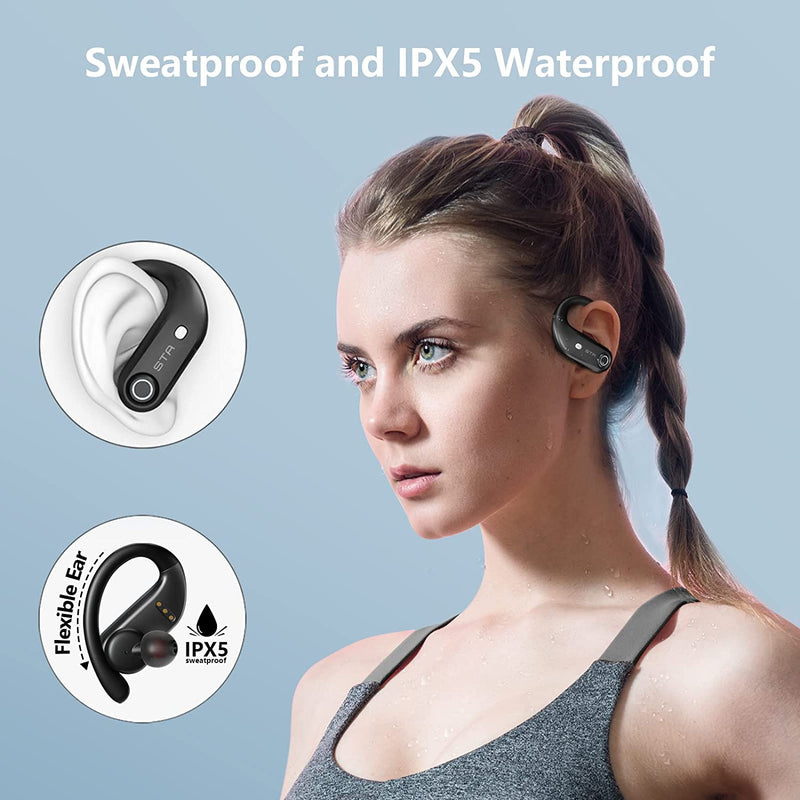 Bluetooth Headphones with 2200mAh Wireless Charging Case - Gorilla Cases