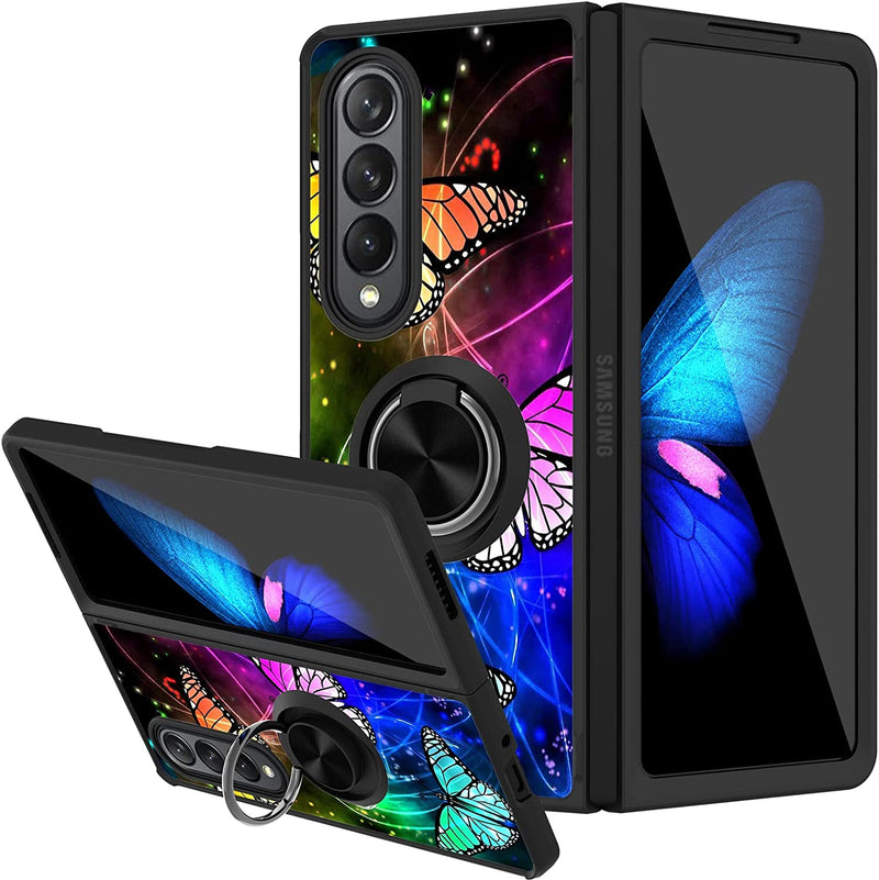 Bonoma Compatible Samsung Galaxy Z Fold 4 5G Case Butterfly - Gorilla Cases
