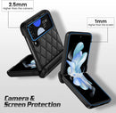 Galaxy Z Flip 4 Leather Hinge Protection Case