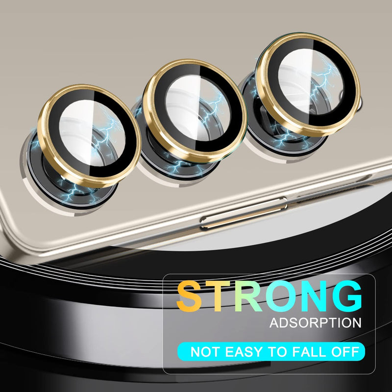 Camera Lens Protector Samsung Galaxy Z Fold 4 5G,Ultra Clear Case Tray Gold - Gorilla Cases