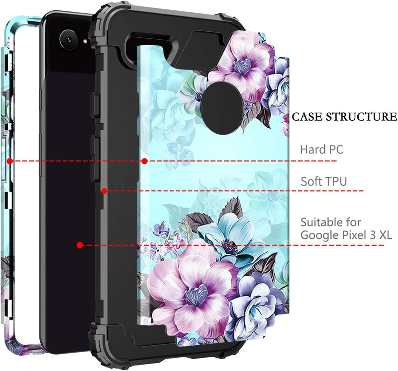 Casetego Compatible Google Pixel 3 XL Full Body Protective Cover Case - Gorilla Cases