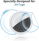 CloudValley Screen Protector for AirTag, Soft TPU AirTag Clear Protective Skin