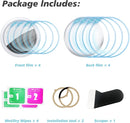 CloudValley Screen Protector for AirTag, Soft TPU AirTag Clear Protective Skin