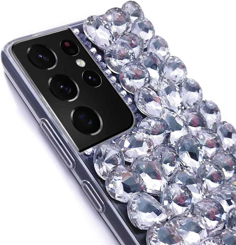 Compatible Galaxy S21 Ultra Case Luxury Shiny Cute Protective Cove - Gorilla Cases