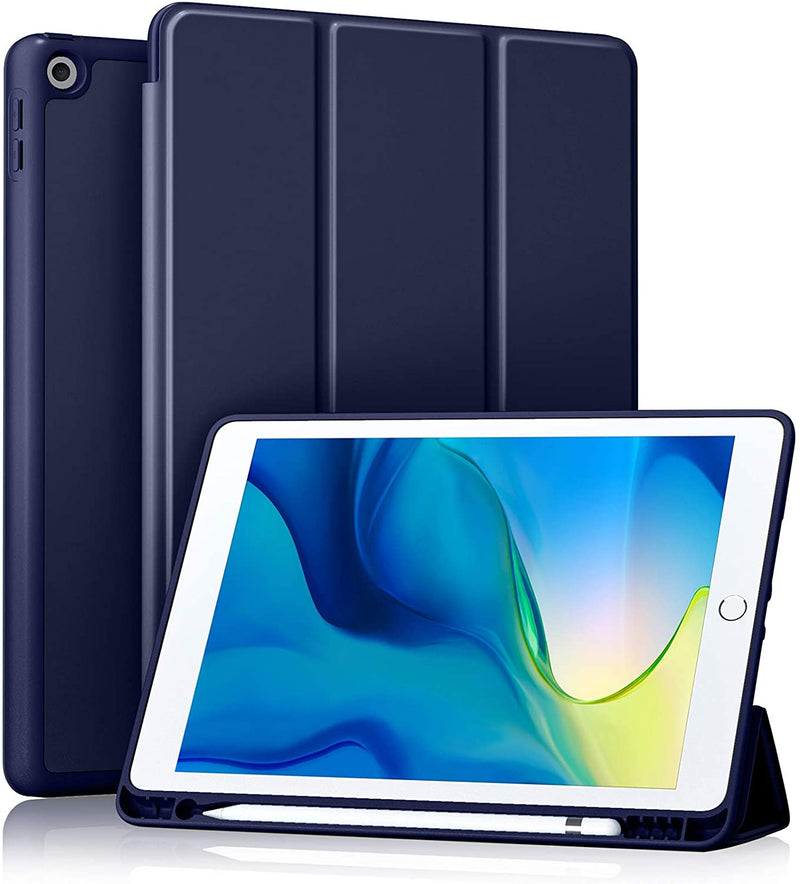 Compatible iPad 10.2 Inch iPad 9th/8th Auto Sleep/Wake Cover, Black - Gorilla Cases