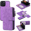 iPhone 13 Pro Max Leather Wallet Case
