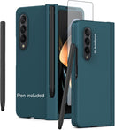 Compatible Samsung Galaxy Z Fold 4 Case Screen Protector Cover 5G Clear