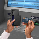 Galaxy S23 Plus Case with Card Holders Wallet Slide Slot Shockproof Slim Hard PC Case