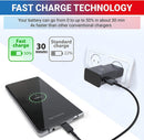 Fast Wall Charger Plug + USB Type C Cable For Samsung Galaxy and more