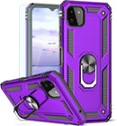 Galaxy A22 5G Metal Ring Kickstand Magnetic Case