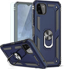 Galaxy A22 5G Metal Ring Kickstand Magnetic Case