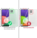 Galaxy A22 5G Metal Ring Kickstand Magnetic Case