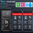 Galaxy A52 Full Body Military Grade 360 Ring Case