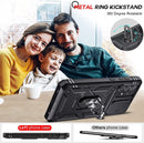 Galaxy A52 Full Body Military Grade 360 Ring Case