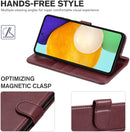Galaxy A52 Leather Wallet Case